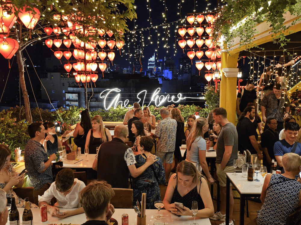 The View Rooftop has become a favorite among both international travelers and locals for its open-air vibe (Source: The View Rooftop Bar & Eatery)